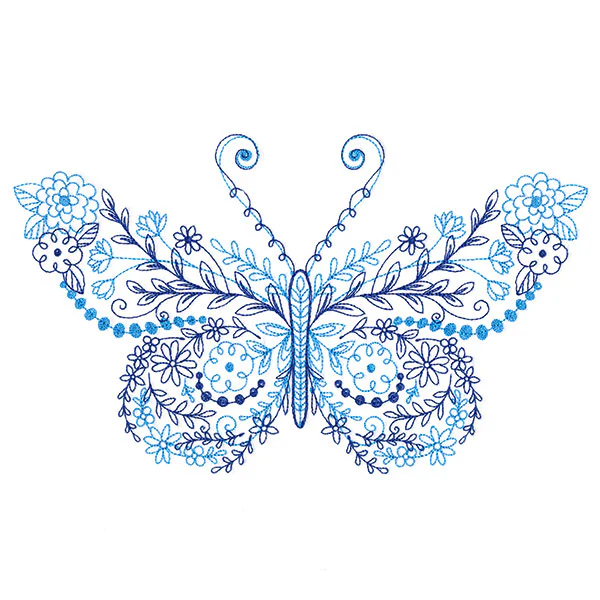 Flourishing Doodles Butterfly - Image 5