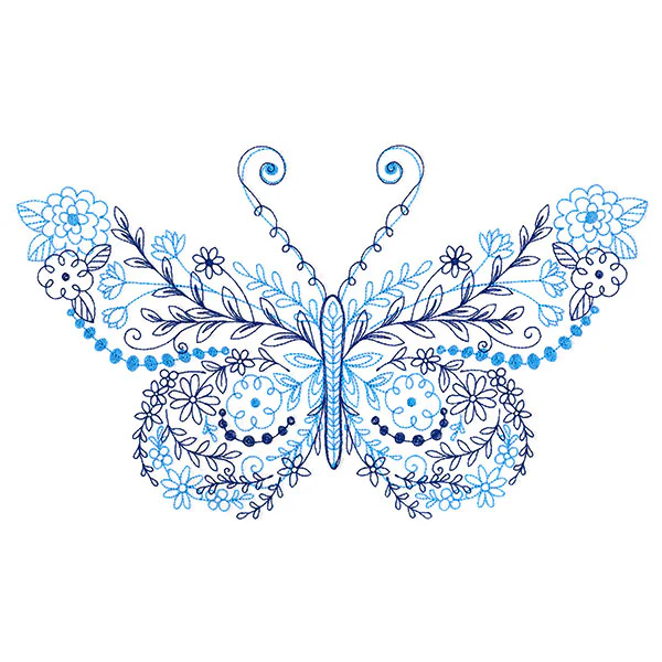 Flourishing Doodles Butterfly - Image 9