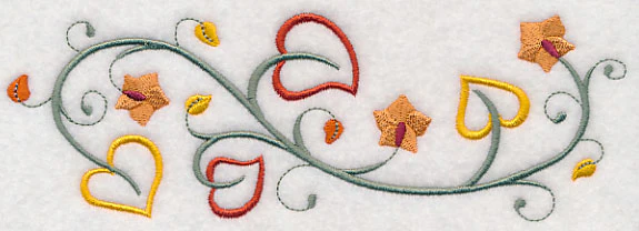Flourishing Fall Butterfly Border - Image 3
