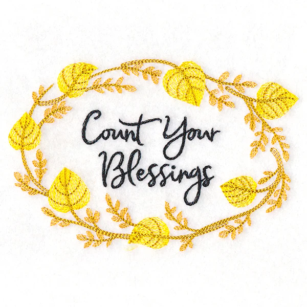 Flourishing Harvest Wreath - Count Your Blessings - Image 3