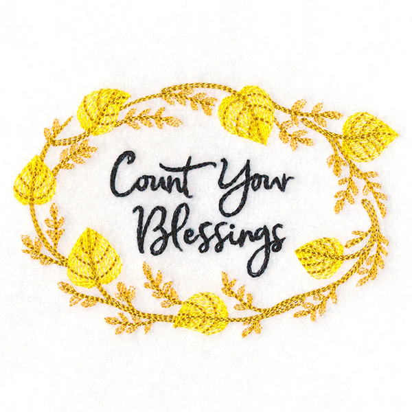 Flourishing Harvest Wreath - Count Your Blessings - Image 4