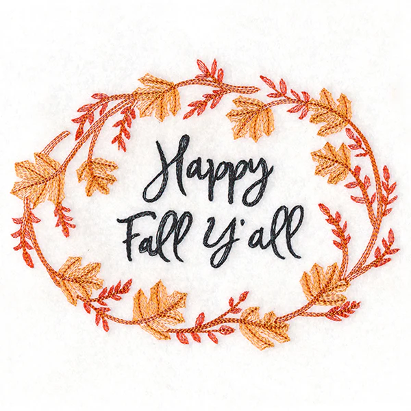 Flourishing Harvest Wreath - Happy Fall Y'all - Image 2