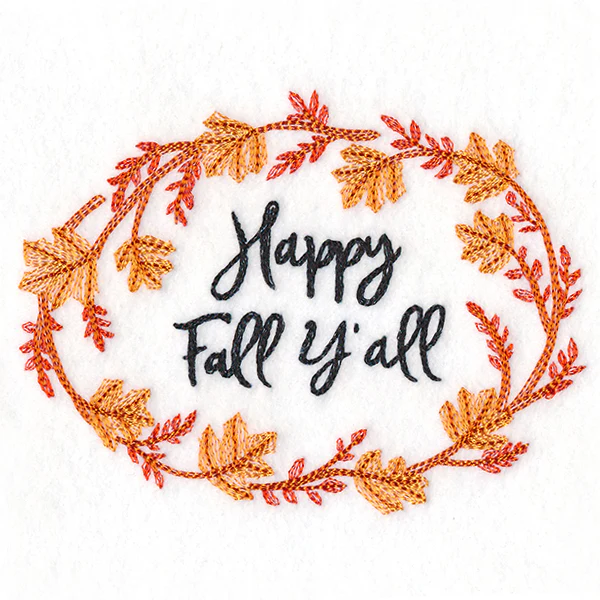 Flourishing Harvest Wreath - Happy Fall Y'all - Image 4