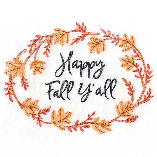 Flourishing Harvest Wreath - Happy Fall Y'all - Image 5