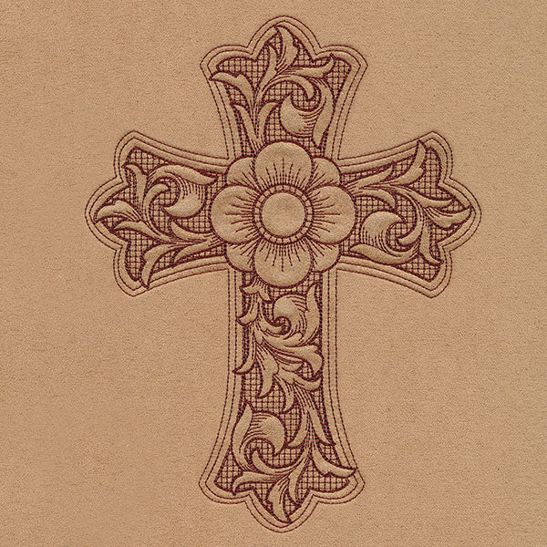 Flourishing Western Cross (Trapunto) - Image 9