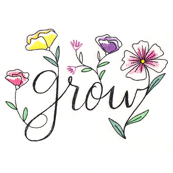 Flourishing Words - Grow - Image 3