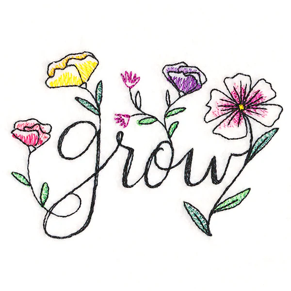 Flourishing Words - Grow - Image 4
