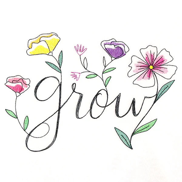 Flourishing Words - Grow - Image 5