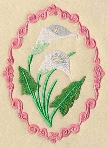 Flower Cameo - Calla Lilies - Image 3