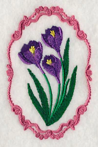 Flower Cameo - Crocuses - Image 4