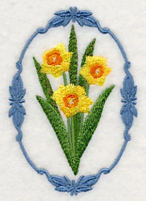 Flower Cameo - Daffodils - Image 4