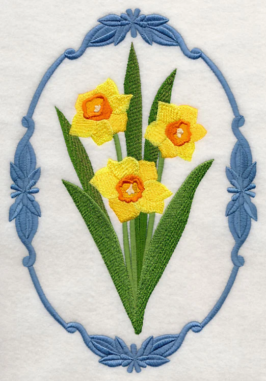 Flower Cameo - Daffodils - Image 6