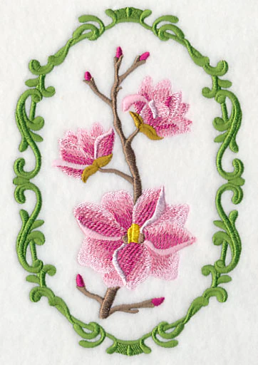 Flower Cameo - Magnolia - Image 4
