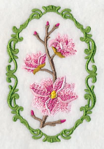 Flower Cameo - Magnolia - Image 5