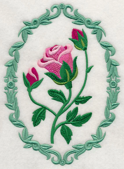Flower Cameo - Roses - Image 2