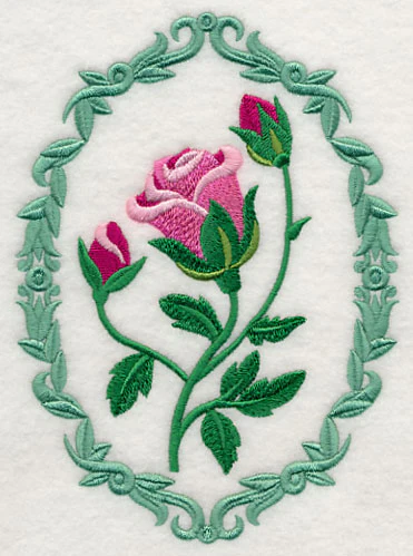 Flower Cameo - Roses - Image 3