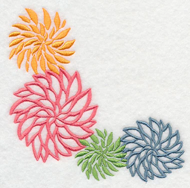 Flower Flourish Corner - Image 2