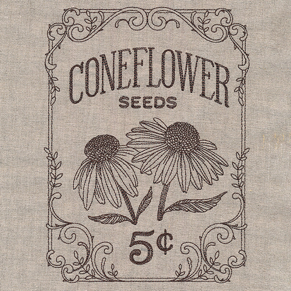 Flower Garden Seed Packet - Coneflowers - Image 2