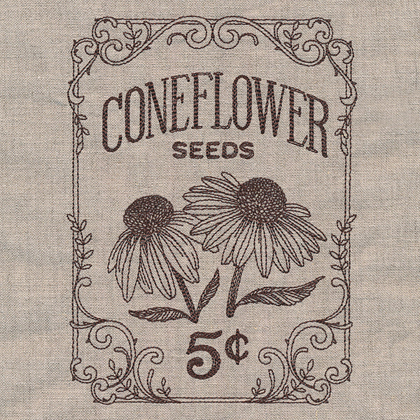 Flower Garden Seed Packet - Coneflowers - Image 3