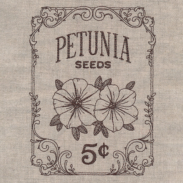 Flower Garden Seed Packet - Petunias - Image 3