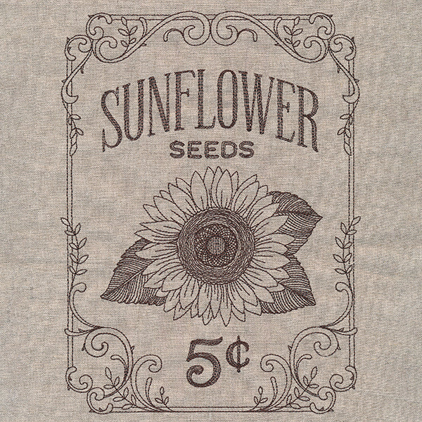 Flower Garden Seed Packet - Sunflowers - Image 4