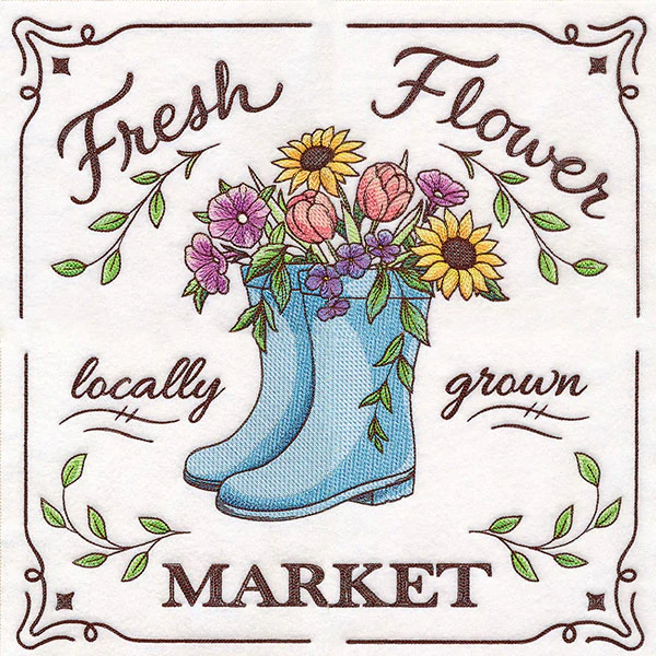 Flower Market Sign Panel 2 - Image 10