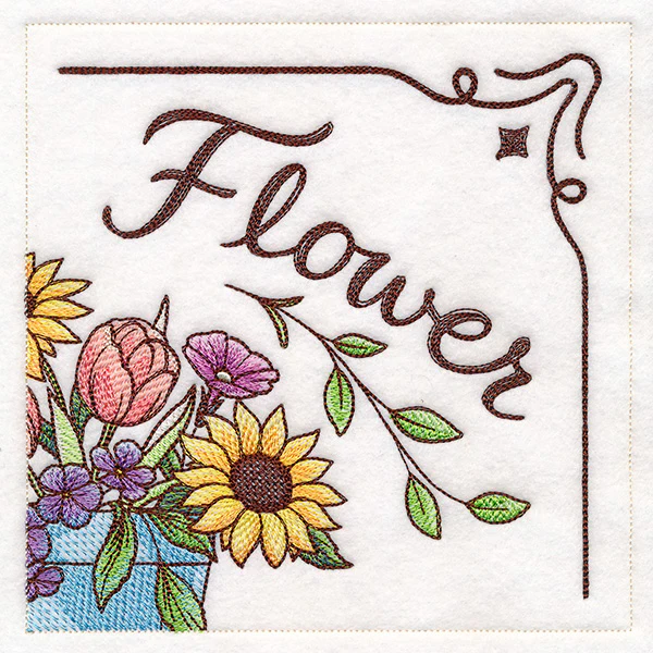 Flower Market Sign Panel 2 - Image 3