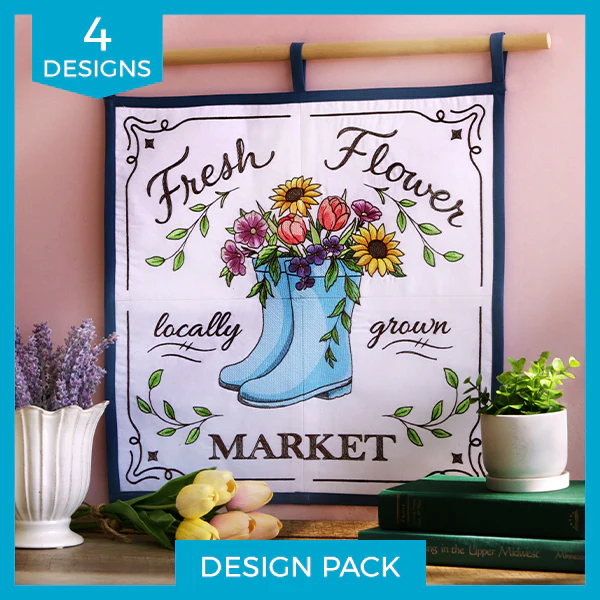 Flower Market Sign Panels Design Pack - Image 4