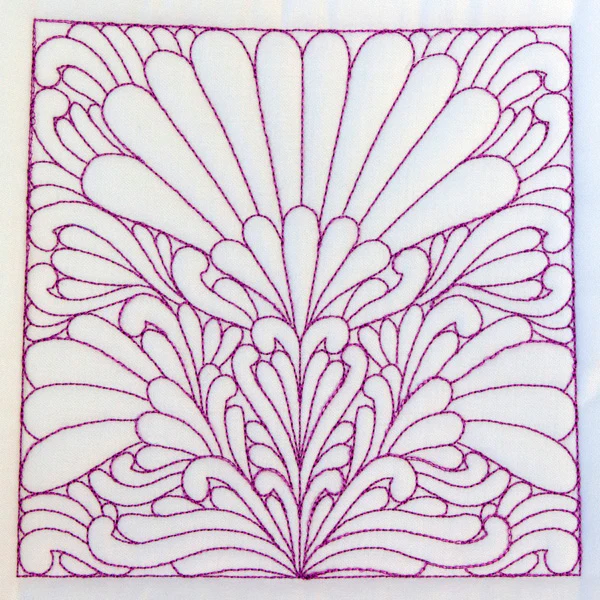 Flower Pattern Quilting Square (Double Run) - Image 4