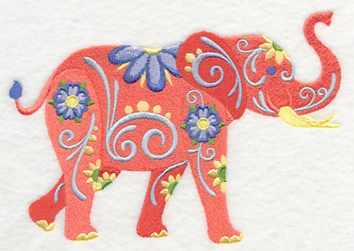 Flower Power Elephant - Image 2
