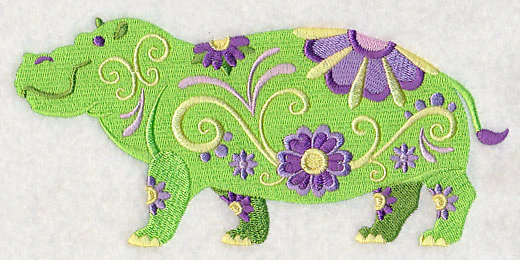Flower Power Hippo - Image 2