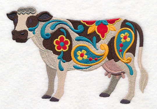 Flower Power Holstein Cow - Image 2