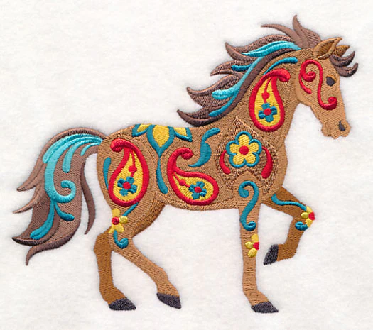 Flower Power Horse
