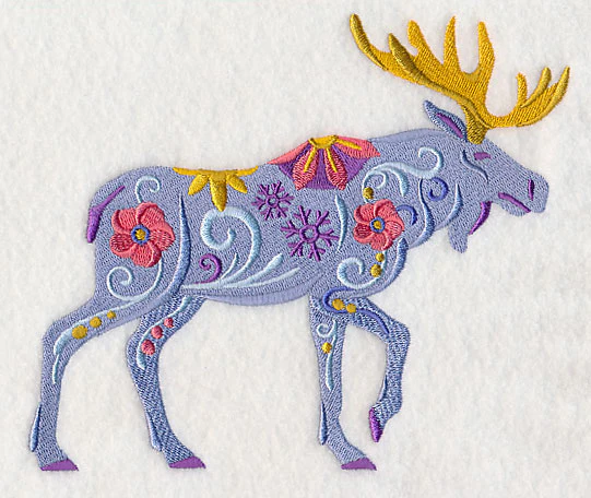 Flower Power Moose - Image 4