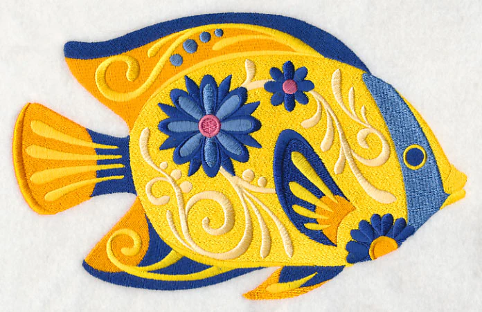 Flower Power Tropical Fish