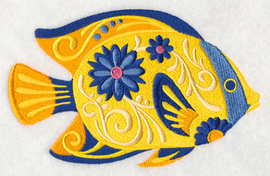 Flower Power Tropical Fish - Image 2