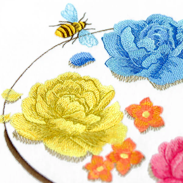 Flowers & Bees Painter's Palette - Image 4