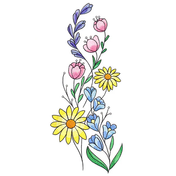 Flowers in Spring Bouquet - Image 9