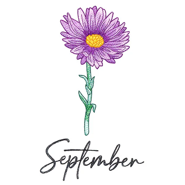 Flowers of the Year - September - Image 2