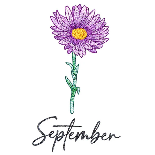 Flowers of the Year - September - Image 3