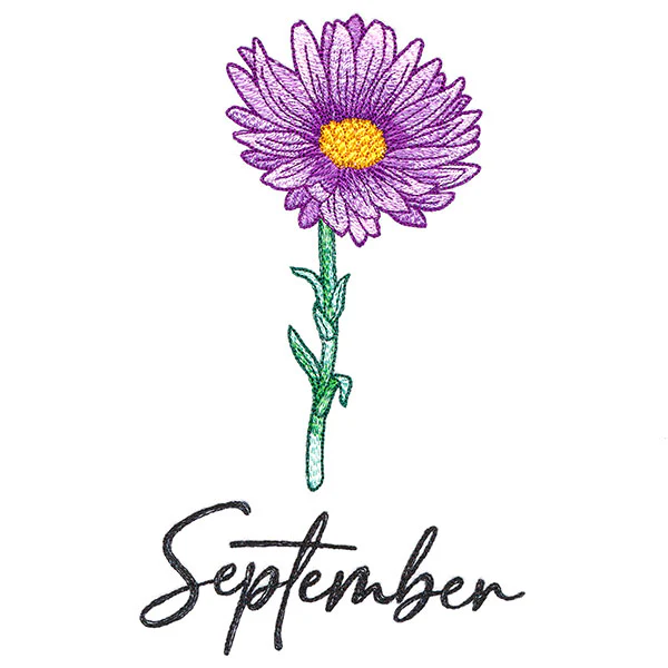 Flowers of the Year - September - Image 4