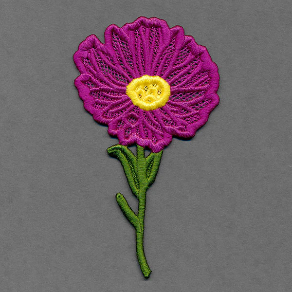 Flowers of the Year - September Aster (Lace)