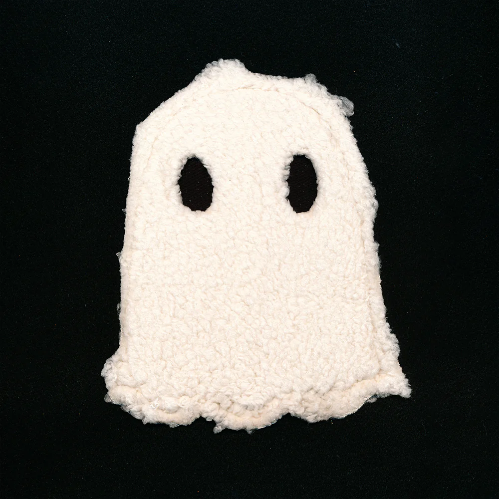 Fluffy & Spooky Ghost (Applique) - Image 2