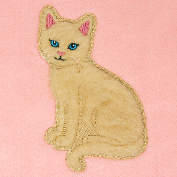 Fluffy Kitty (Applique) - Image 3