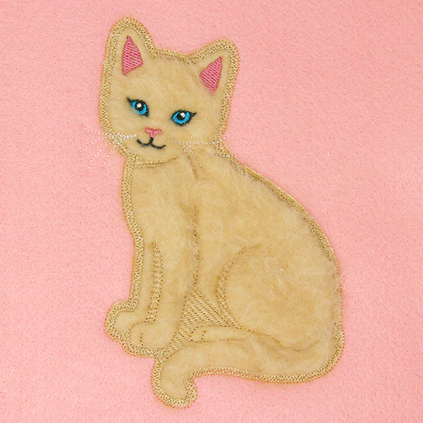 Fluffy Kitty (Applique) - Image 4