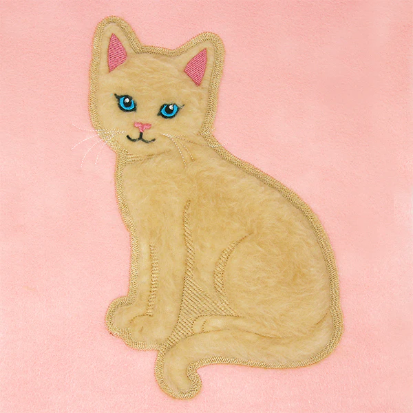 Fluffy Kitty (Applique) - Image 5