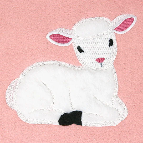 Fluffy Lamb (Applique) - Image 2
