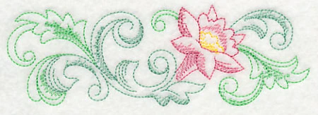 Flutter and Flourish Border (Vintage) - Image 4