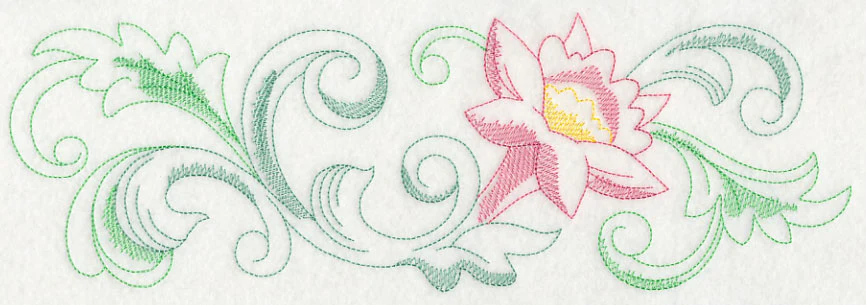Flutter and Flourish Border (Vintage) - Image 5