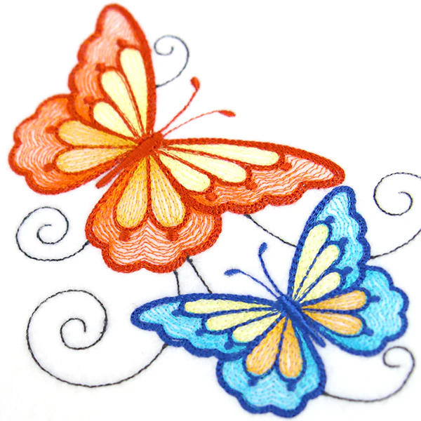 Fluttering Butterflies Mask Motif - Image 8